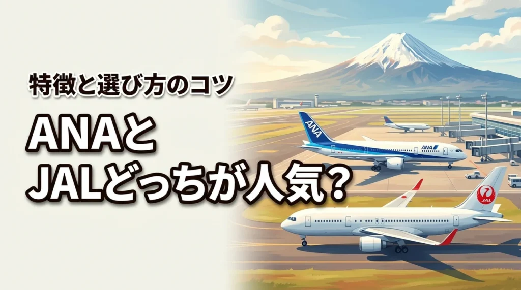 ana と jal のどっちが人気か迷う人必見！特徴や選び方を初心者向けに解説